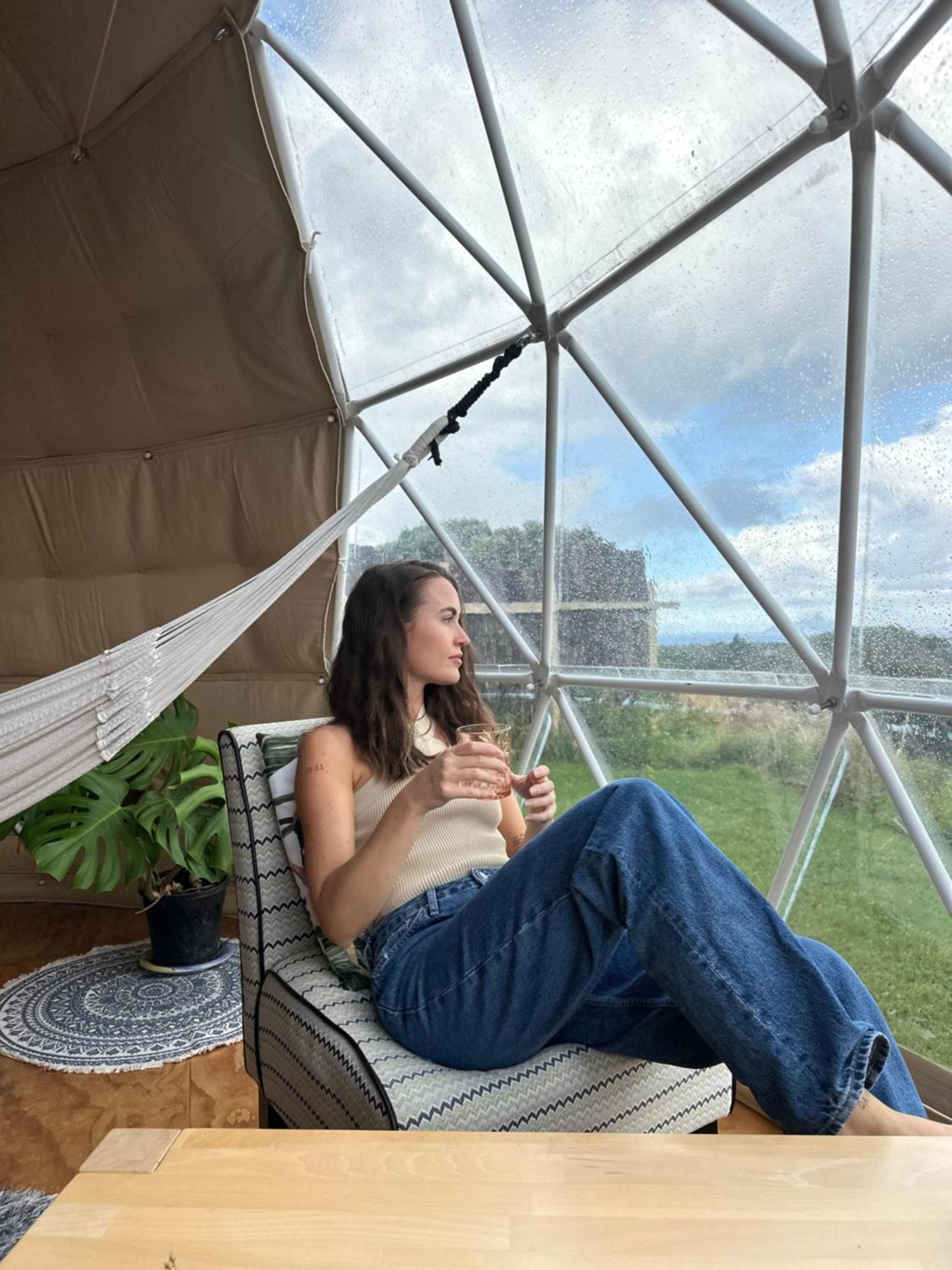 Hotel 1 Waipu Off-Grid Eco Seaview Geodesic Glamping Dome Exterior foto