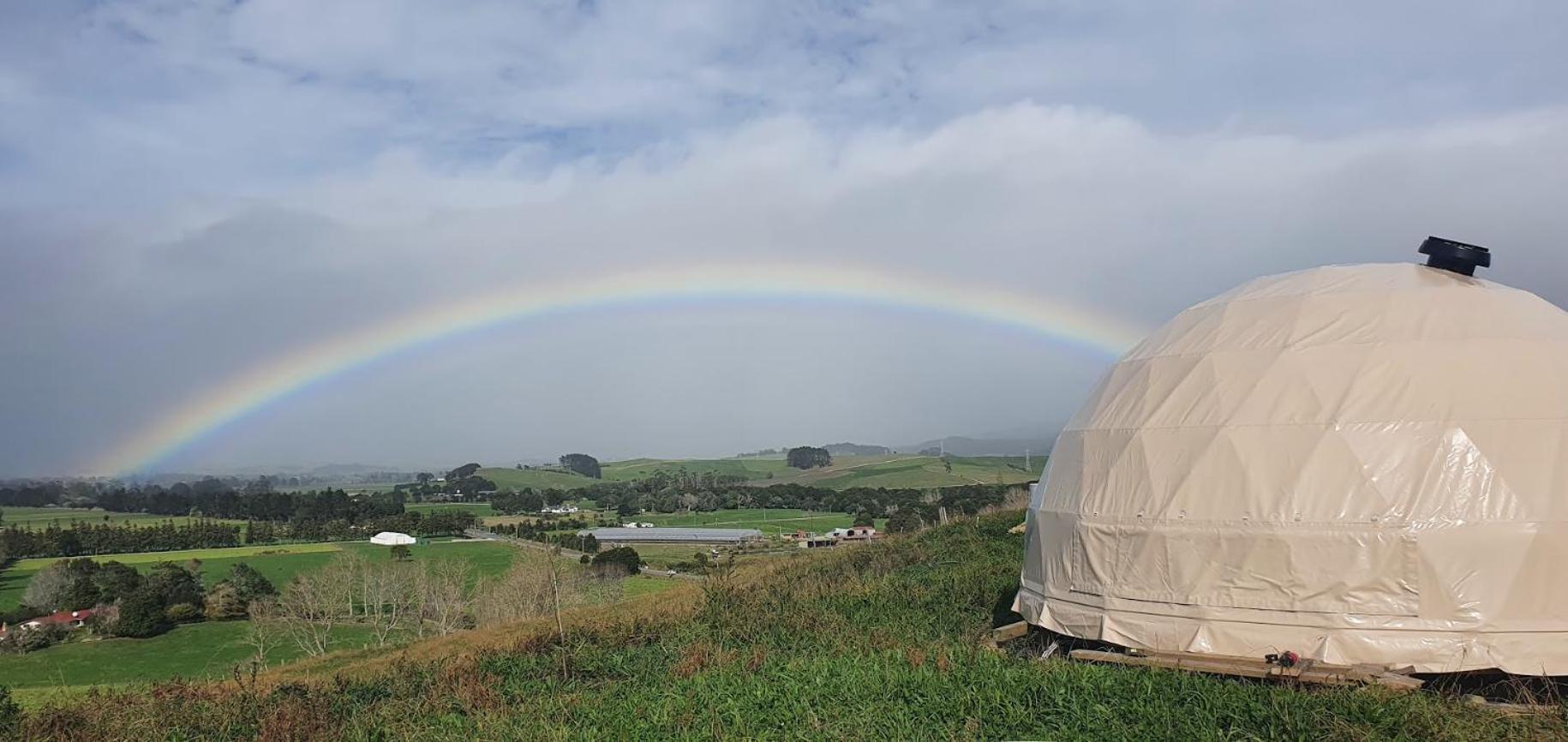 Hotel 1 Waipu Off-Grid Eco Seaview Geodesic Glamping Dome Exterior foto